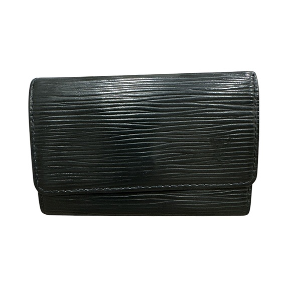 Louis Vuitton Epi black leather 6 Ring key holder - Picture 1 of 6